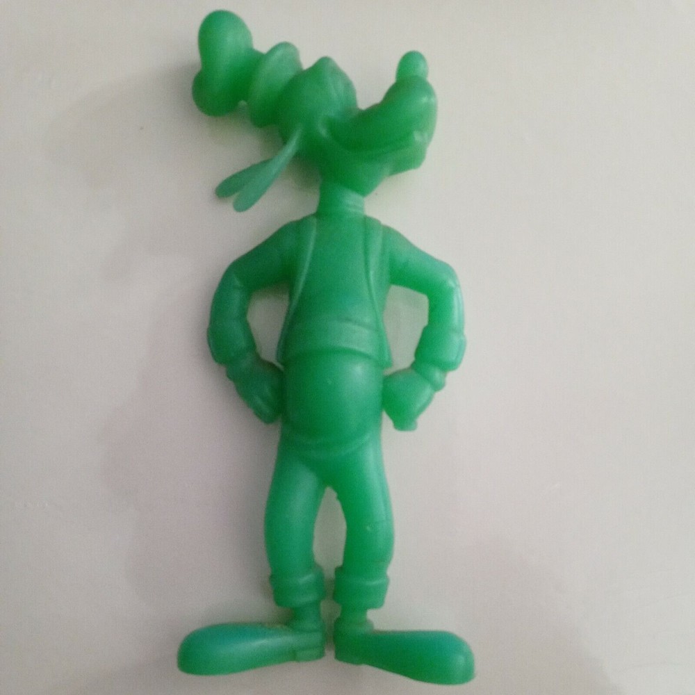 Louis Marx Toys Walt Disney figurine vtg 1960s RARE 6" Green Goofy dog troop mcm